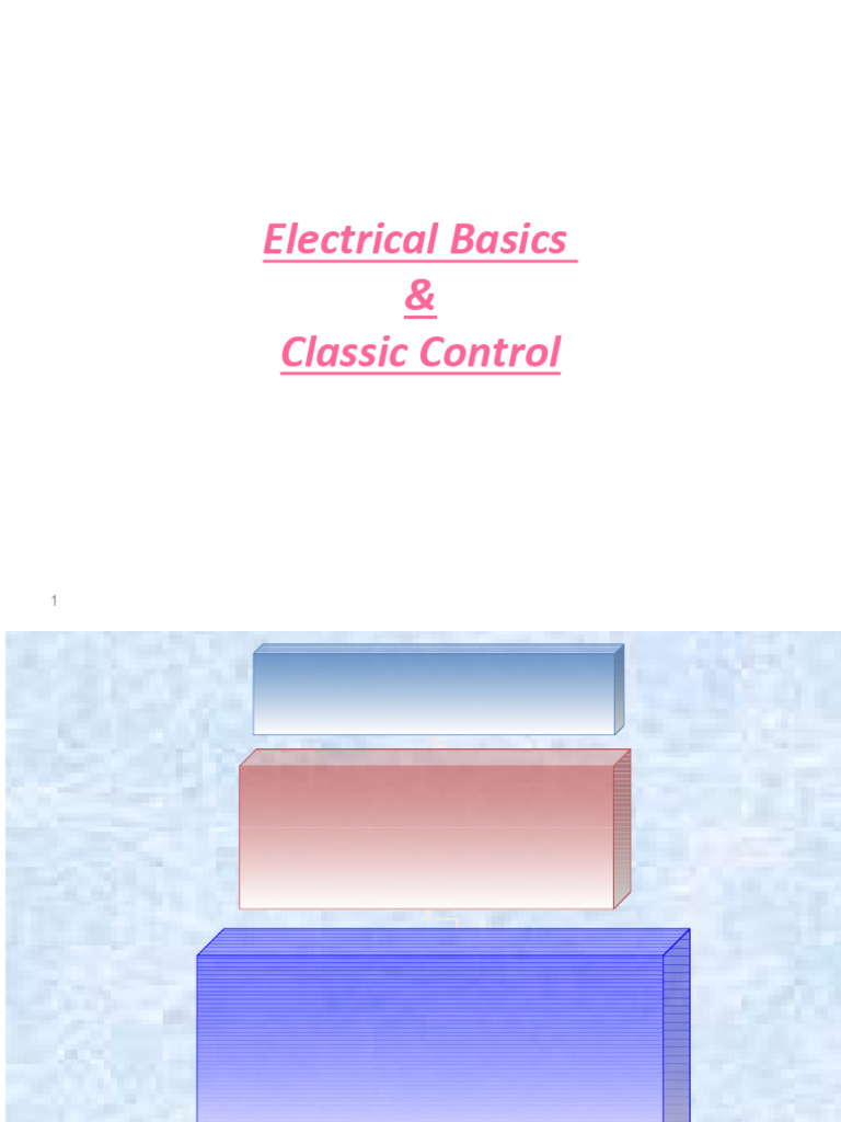 Electrical Basics & Classic Control | PDF
