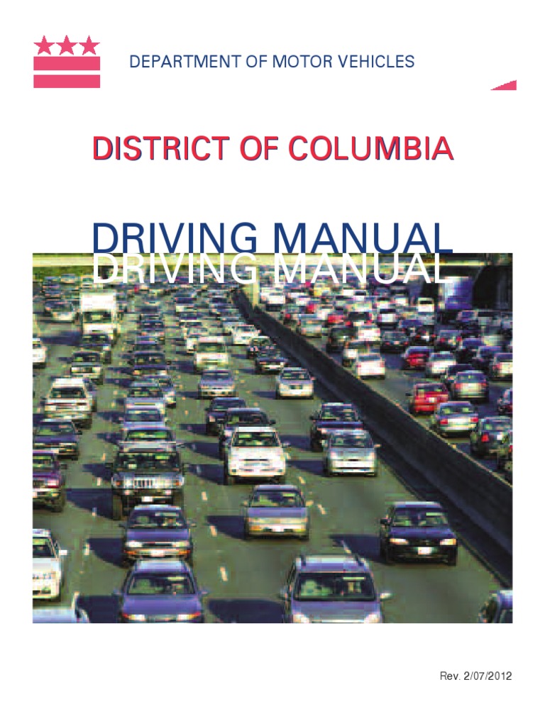 Dmv Dc Drivers Manual
