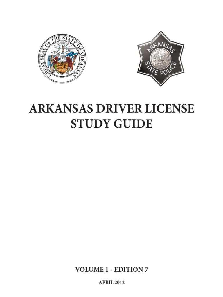 Arkansas Drivers Handbook Arkansas Drivers Manual Pdf Traffic