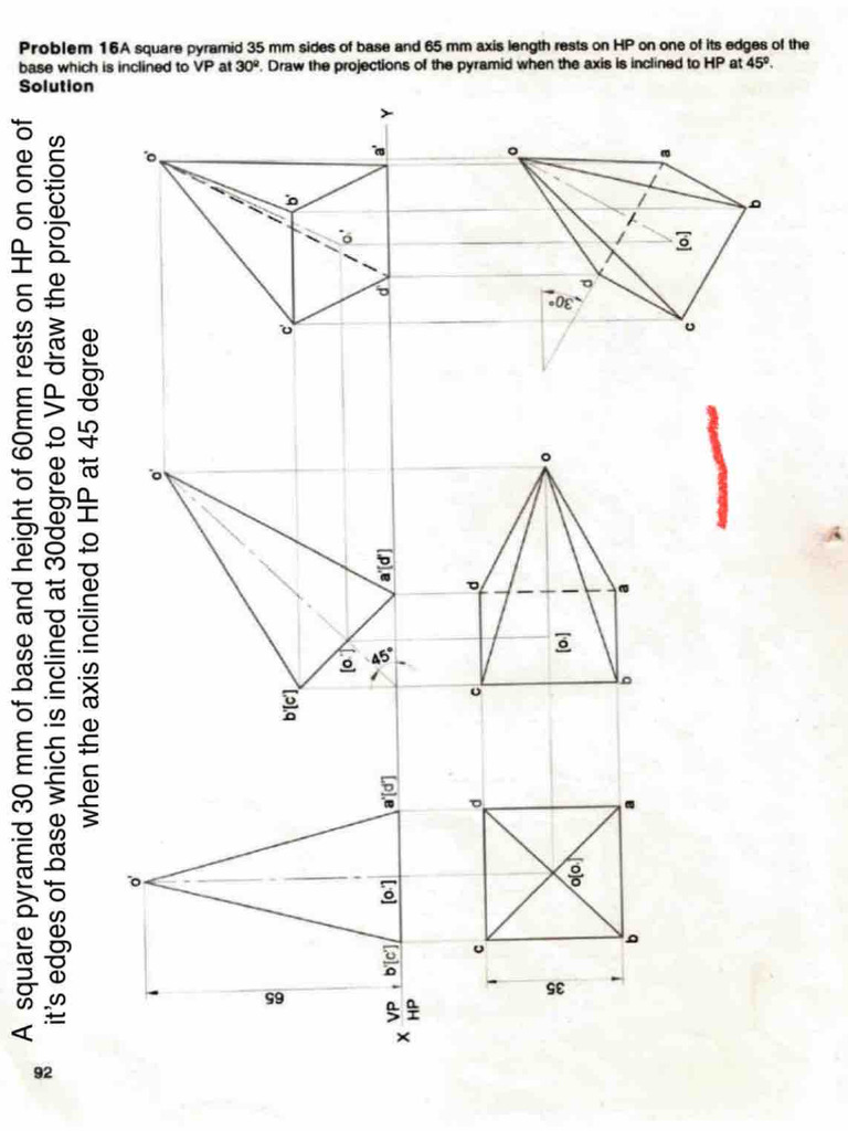 Projections of Various Pyramids | PDF | Polytopes | Linear Programming