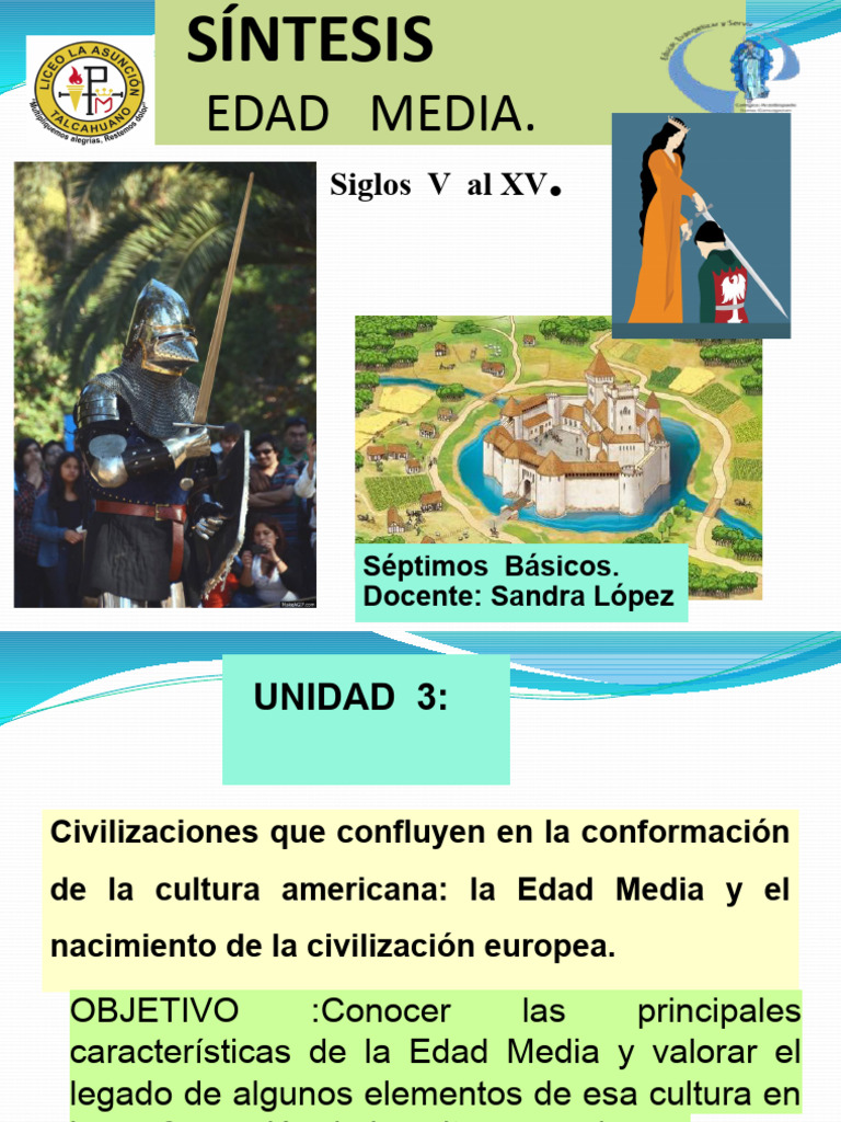 Características de la Edad Media | PDF | Edades medias | Feudalismo