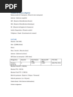 Bon de Transfert N° 001/2023 | PDF