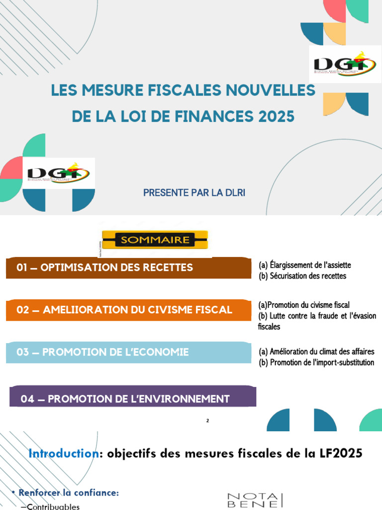 Mesures fiscales 2025 : Optimisation et civisme | PDF | Impôts | Taxe ...