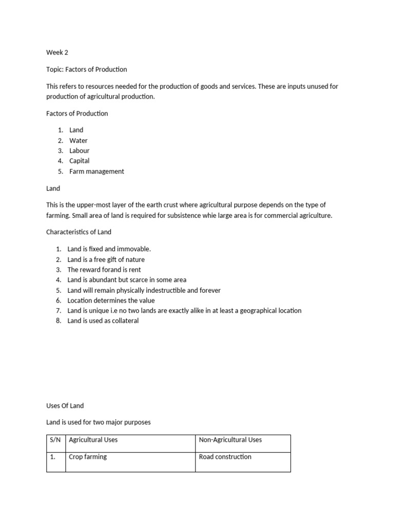 Jss1 Agricultural Science Pdf Agriculture Labour Economics