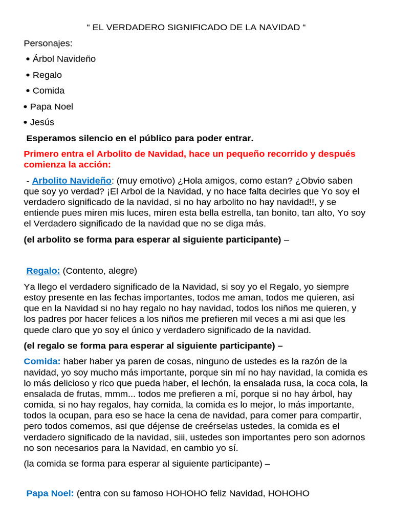 El Verdadero Significado de La Navidad | PDF | Navidad