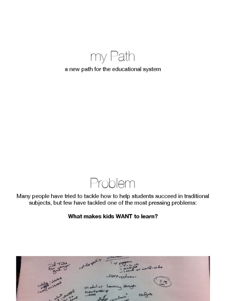 Project-Based Learning for Kids | PDF | Wellness