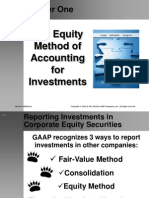 Chap 1 The Equity Method of Accounting For Investment