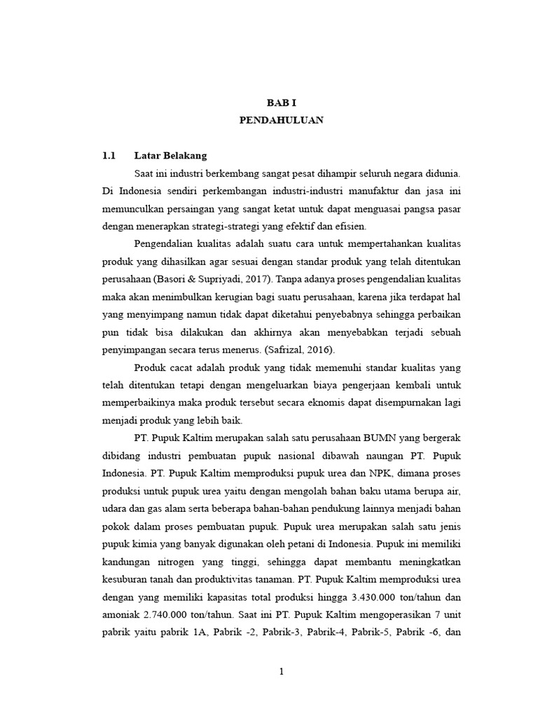 Muhammad Rafi - 190130115 - BAB I | PDF