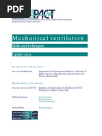 ACPC Ventilator Settings Overview | PDF | Physiology | Medical Specialties