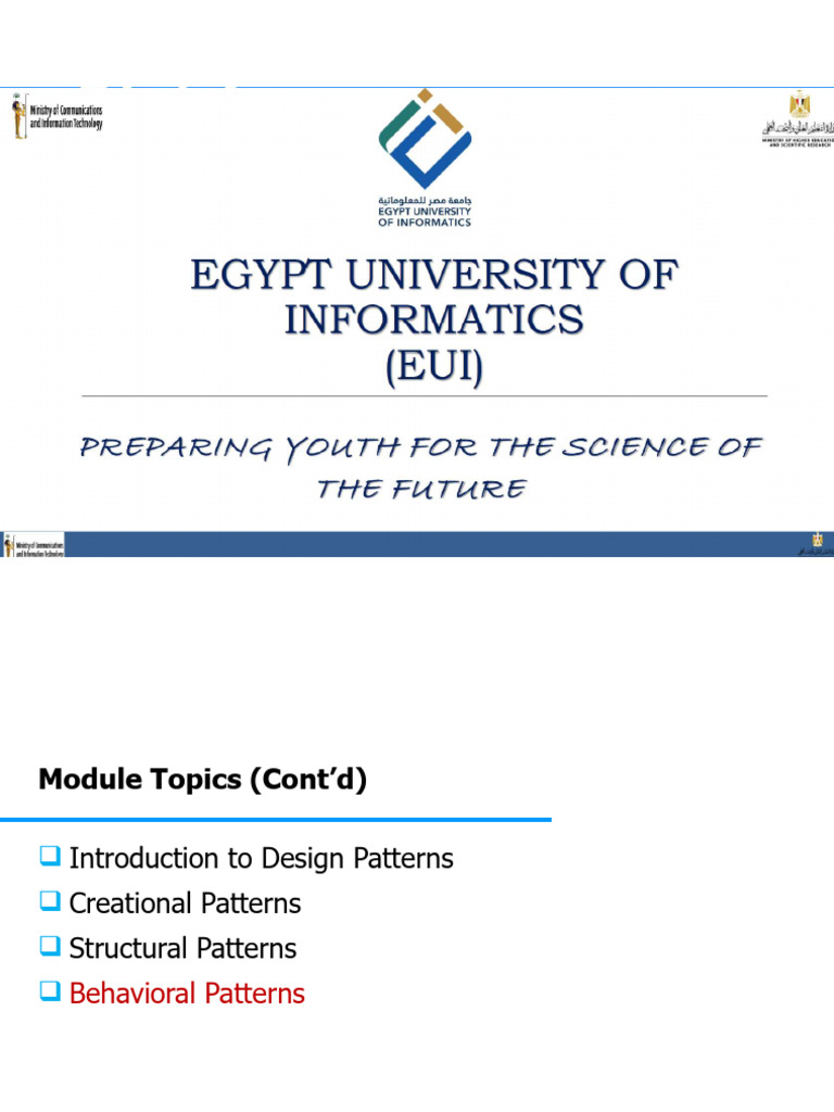 Design Patterns v3 Amal-Behavioral-Patterns Print | PDF | Class ...