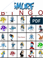 Smurf Bingo Page 3