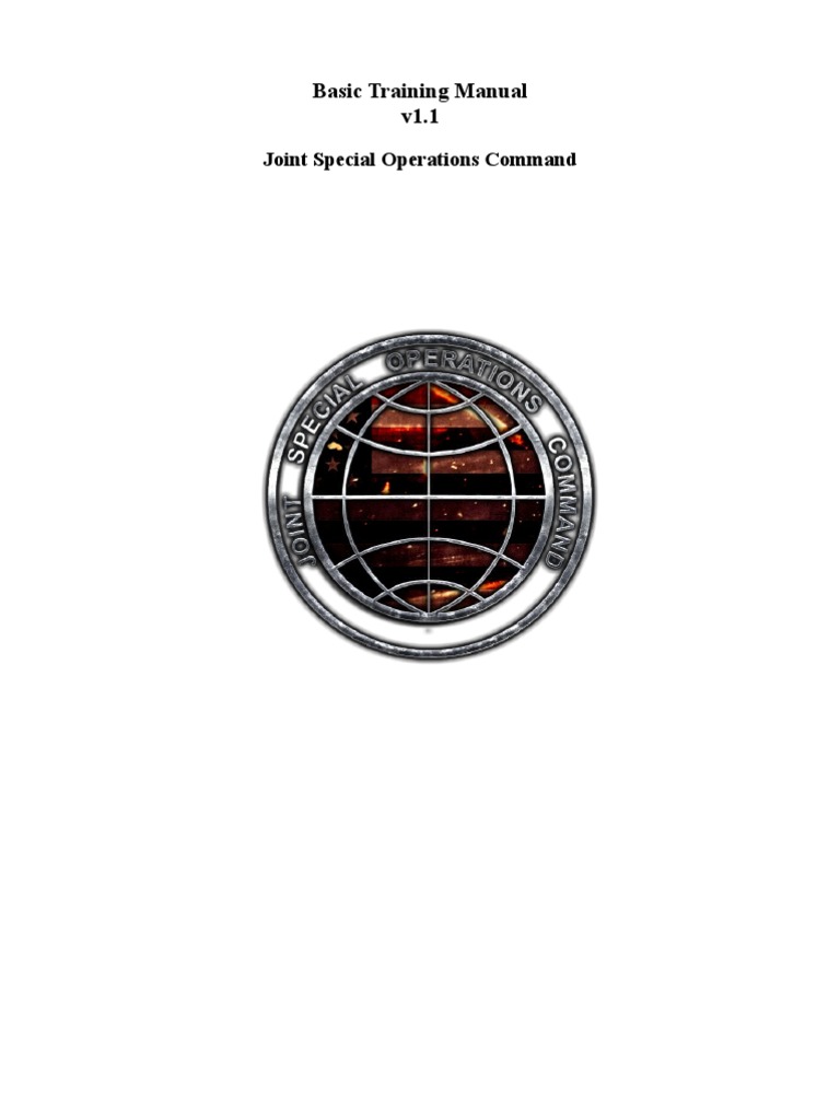 Basic Training Manual 1.1 | PDF