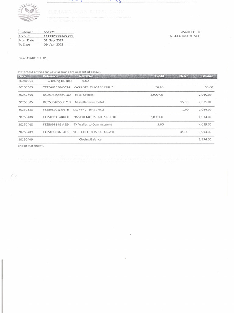 Proof of Address | PDF