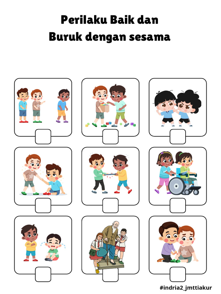 Perilaku Baik Dan Buruk Dengan Sesama | PDF