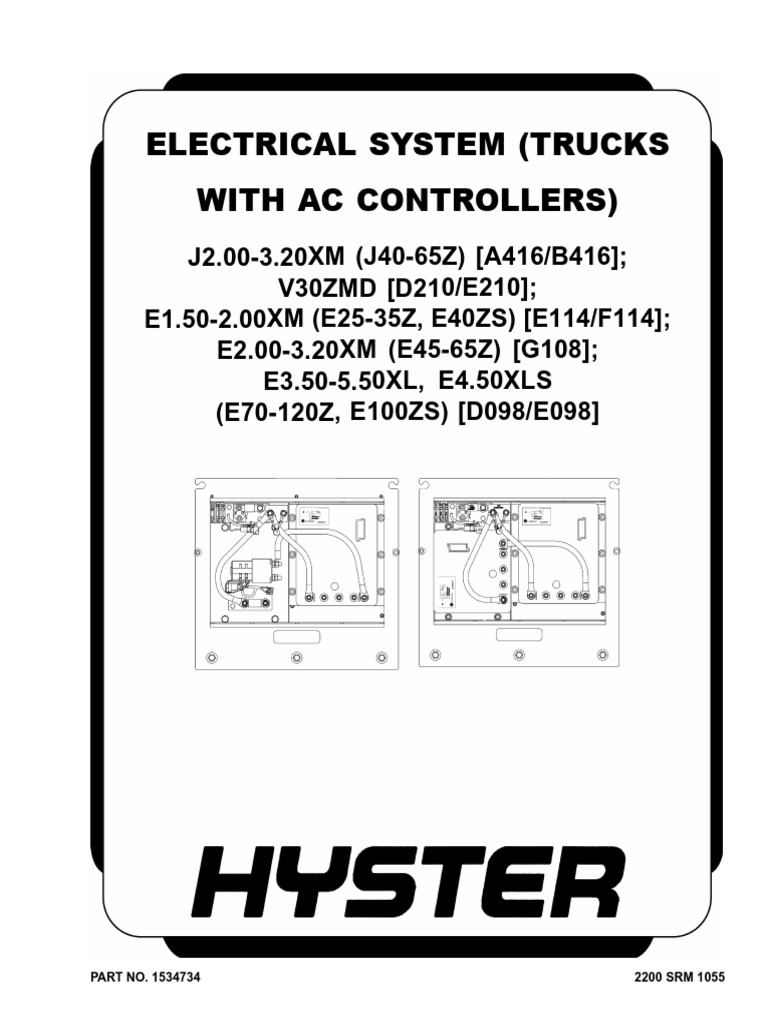1534734-2200SRM1055-(10-2009)-US-EN | PDF | Electrical Connector | Elevator