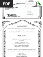 88 Contoh Undangan Khitan Ms Word Terbaik Gratis