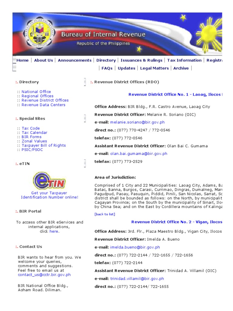 sample certificate doc Bureau RDO Revenue Listing of Internal sample certificate doc Bureau RDO Revenue Listing of Internal