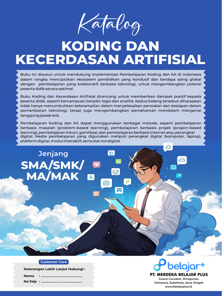 Katalog Koding & Kecerdasan Artifisial Sma 2025 | PDF