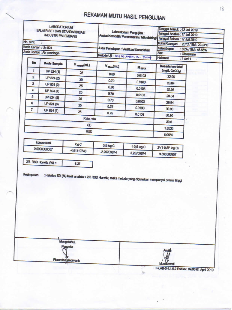 Kesadahan Air Dan Air Limbah | PDF