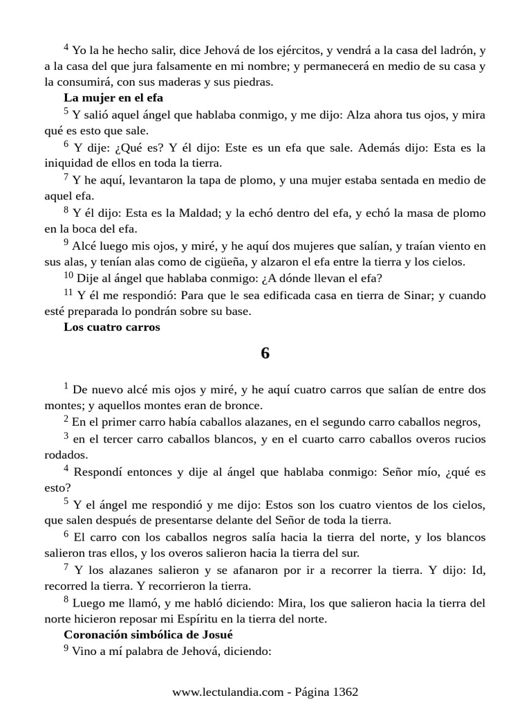 Visiones de iniquidad y juicio divino | PDF
