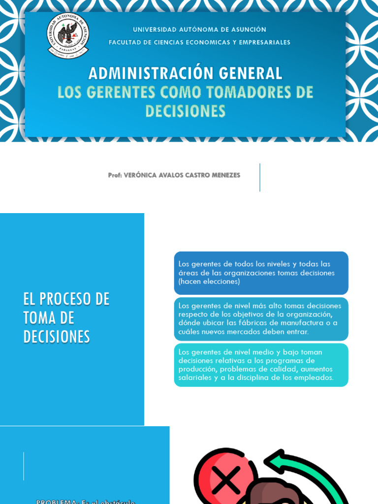 Clase 3 - Los Gerentes Como Tomadores de Decisiones 2 | PDF | Toma de ...