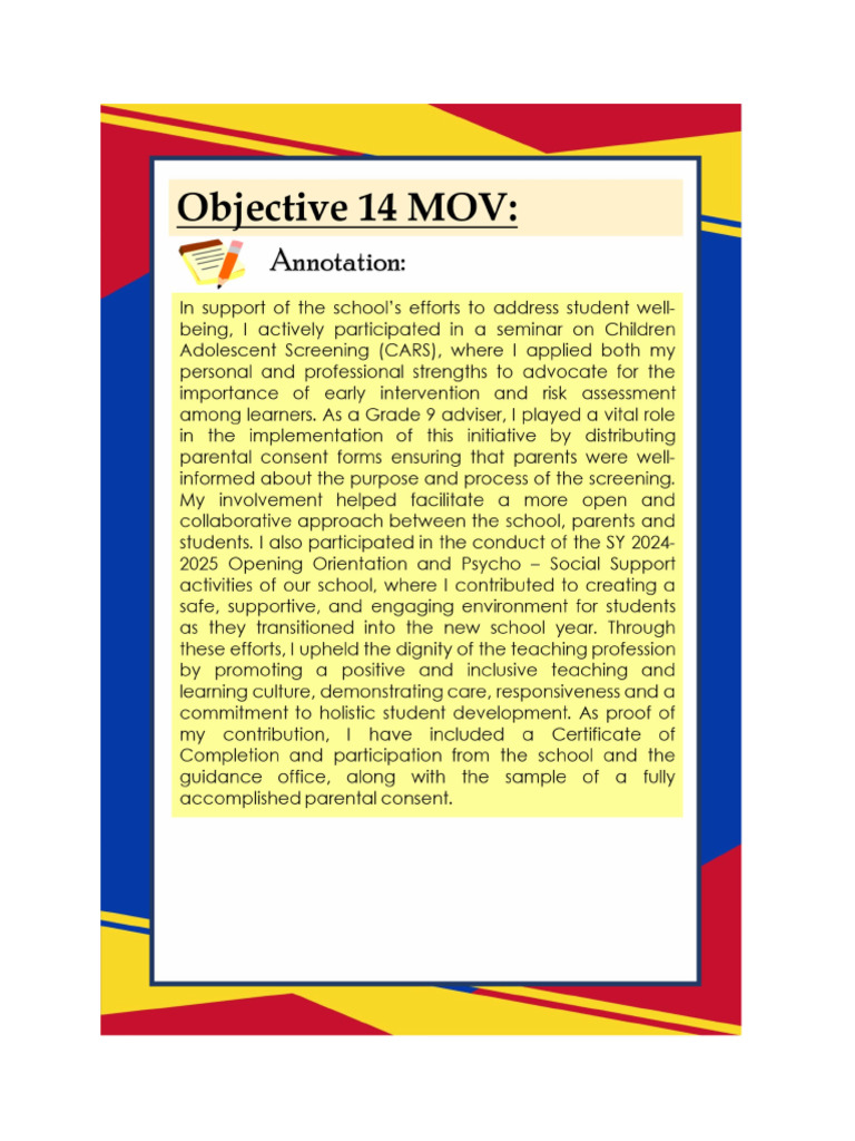 Objective 14 | PDF