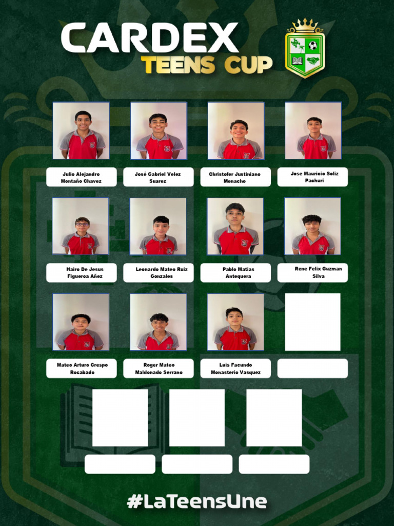 CARDEX TEENS CUP New | PDF