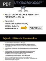 38572236 Strategi Dasar Ekonomi Baru