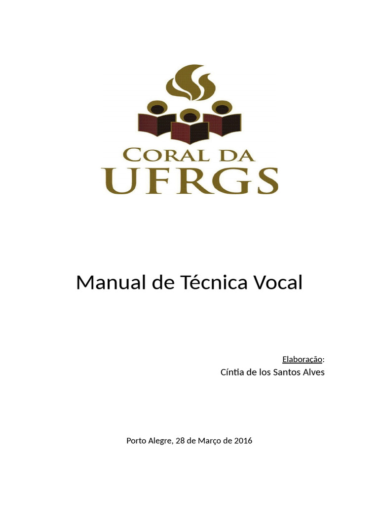 Guia Prático de Técnica Vocal | PDF | Canto | Voz humana