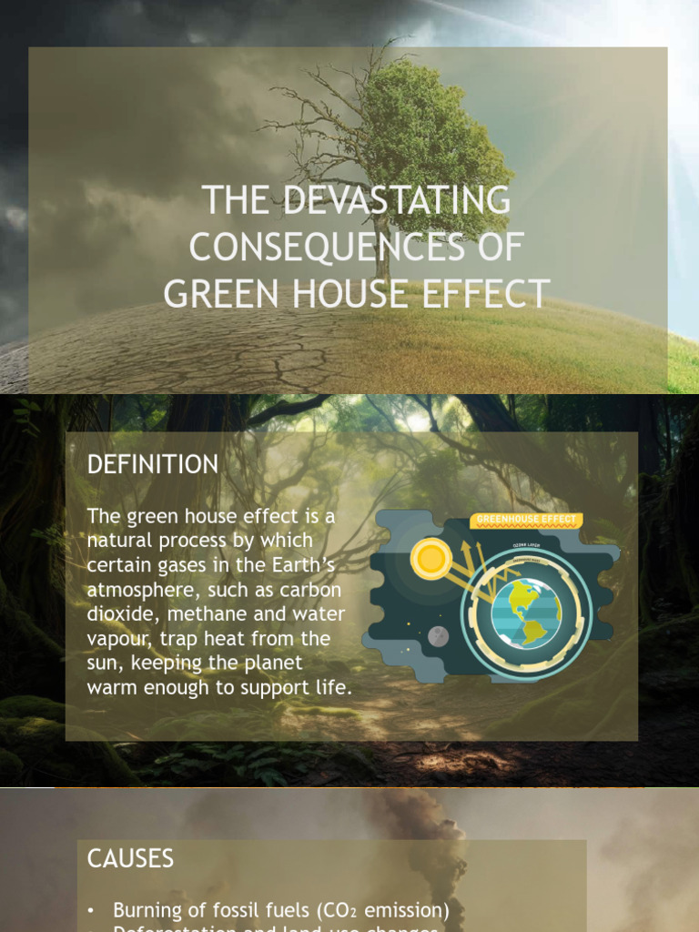 The Devastating Consequences of Green House Effect PDF