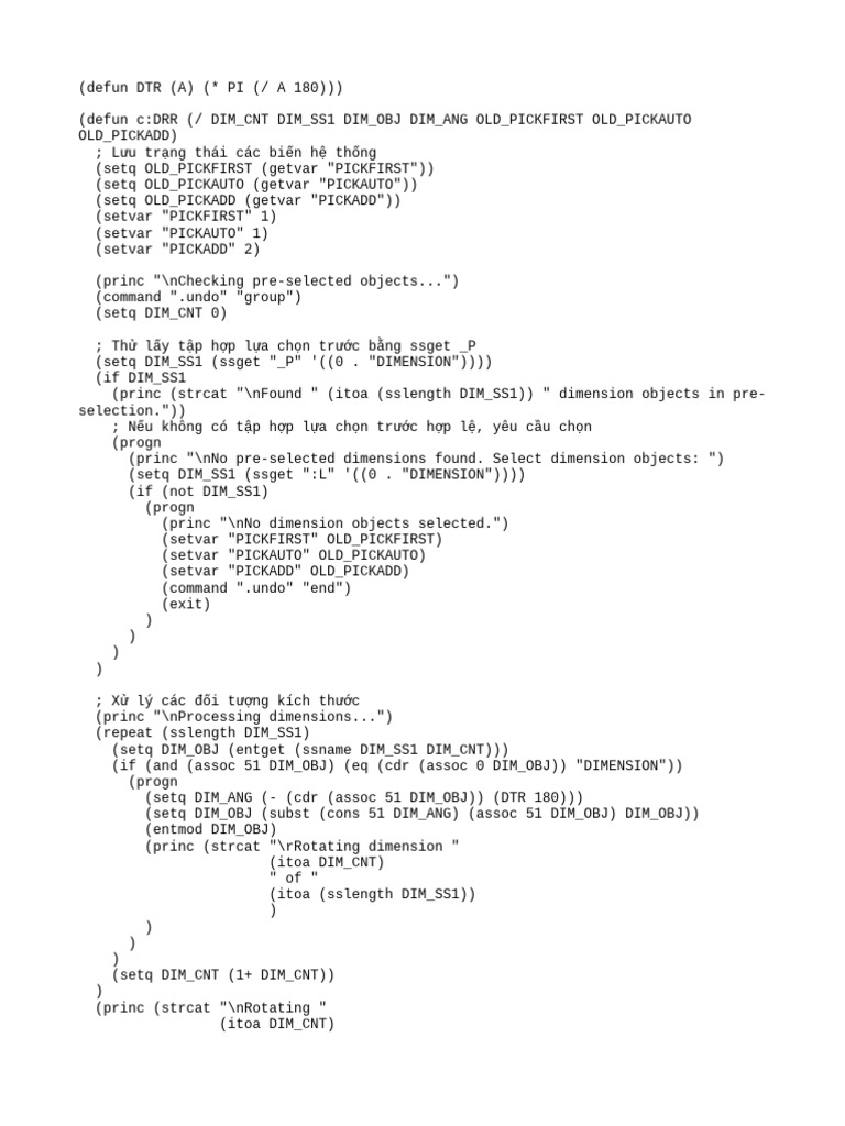 DRR Command With Pre-Selection Fix | PDF