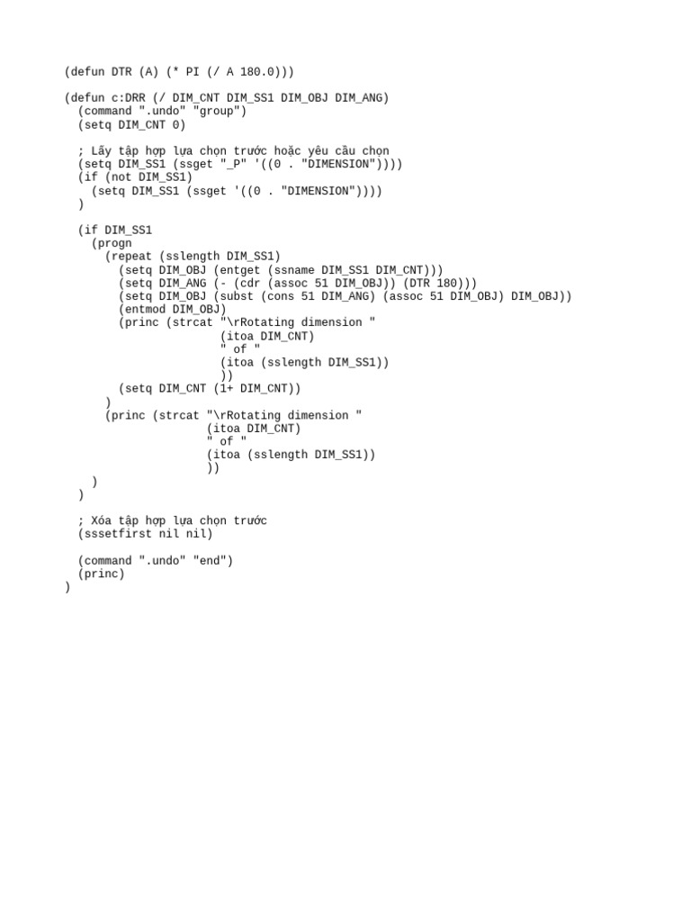 DRR Command With Pre-Selection | PDF