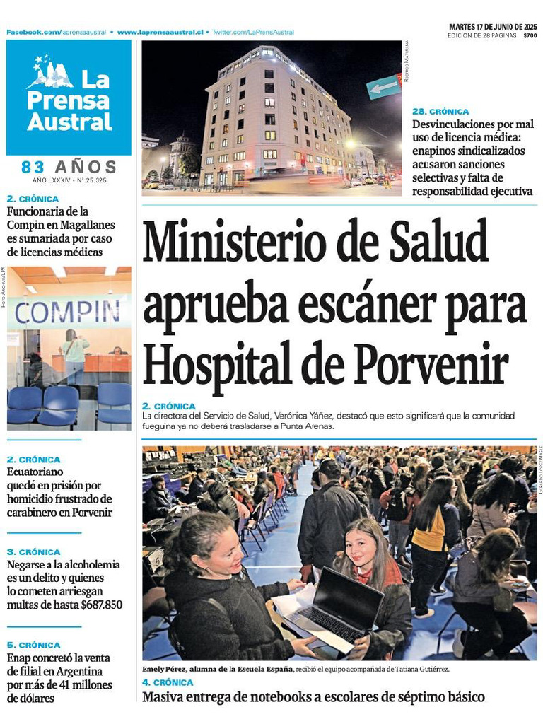 La Prensa Austral 17-06-2025 | PDF