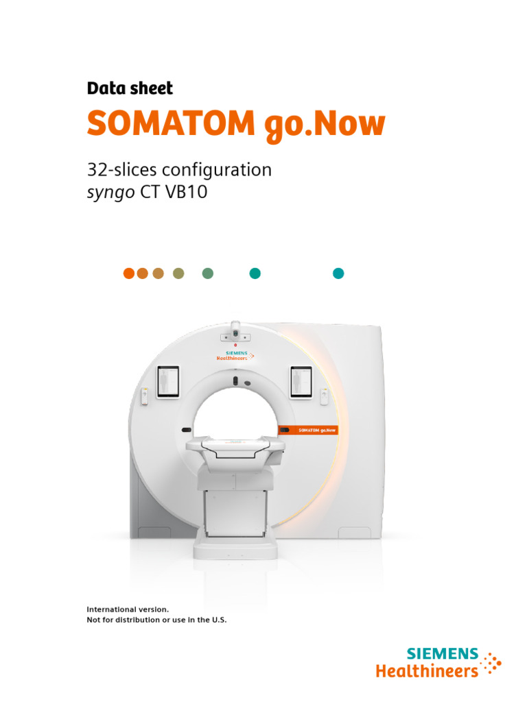 SOMATOM go.Now User Manual Overview | PDF | Ct Scan | X Ray
