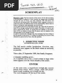 Gaspar No - Enter The Void Screenplay