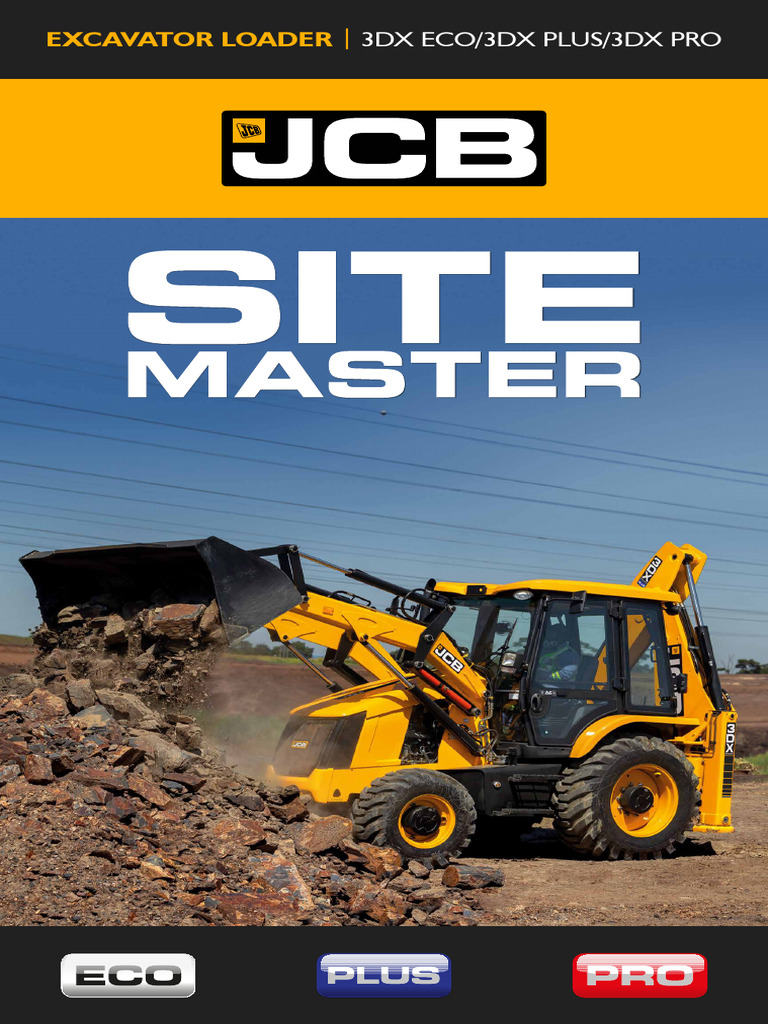 Spesifikasi JCB 3DX Pro Excavator | PDF