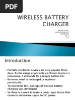 Download Wireless Battery Charger Ppt by Akshay Kashyap SN87750391 doc pdf
