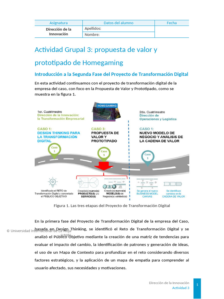 Actividad 3 Innovacio Ün MBA Con IA | PDF | Inteligencia artificial ...