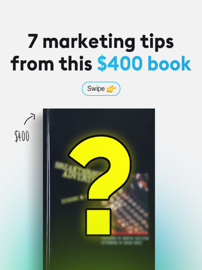 7 Marketing Lessons From A 400 Book 1688936063 | PDF