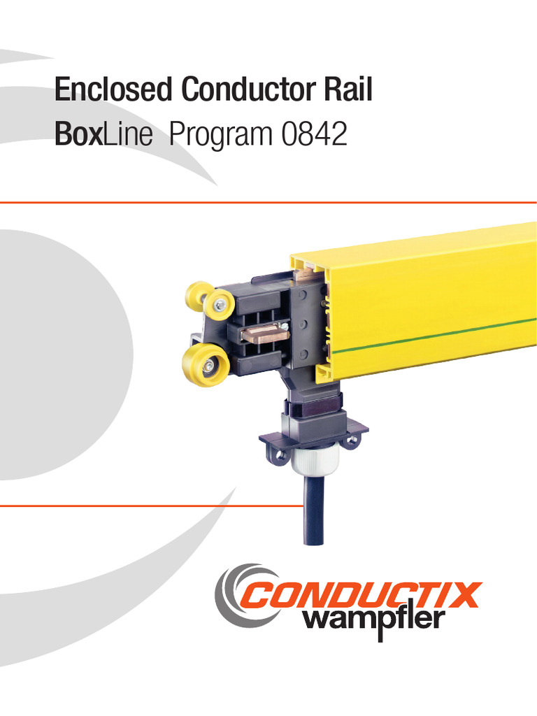 Enclosed Conductor Rail BoxLine 0842 Guide | PDF | Electrical Conductor ...