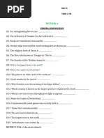150 Questions OMR Sheet | PDF | Writing Implements | Stationery