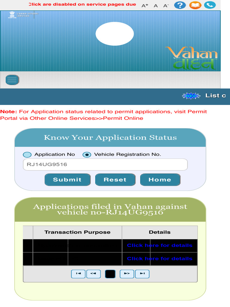 Vahan 4 0 citizen services 16 pdf