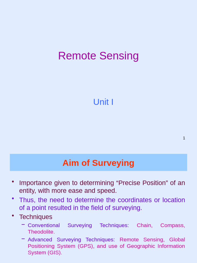 Concepts of Remote Sensing - Without Color | PDF | Electromagnetic ...