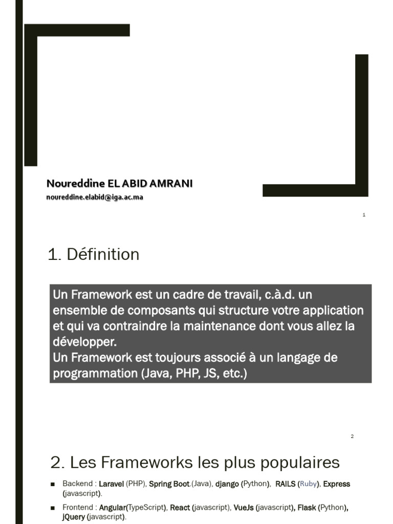 Introduction au Framework Laravel | PDF | Modèle-vue-contrôleur | PHP