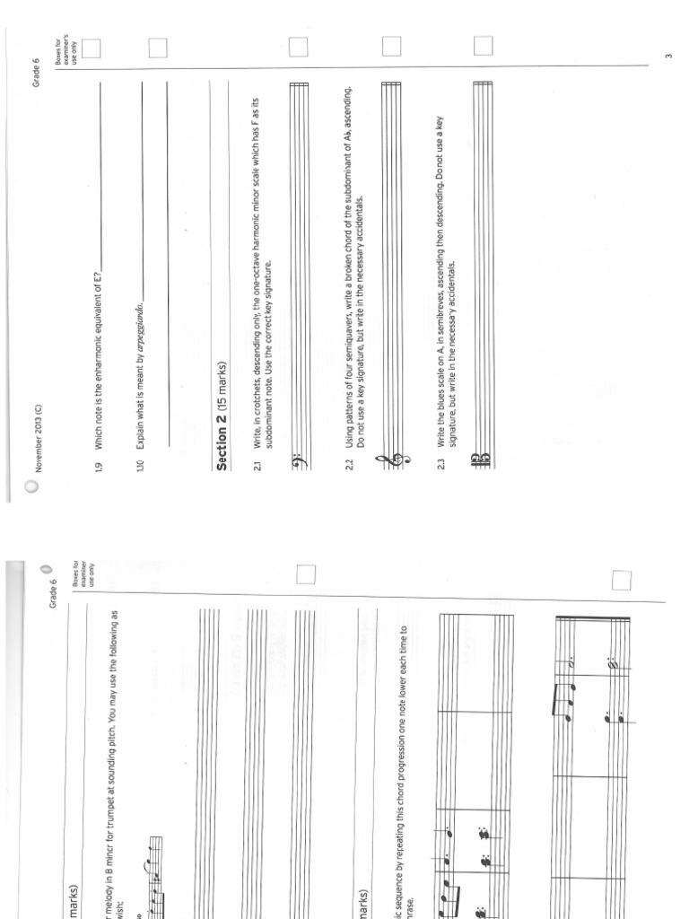Grade 6 2013 Nov | PDF