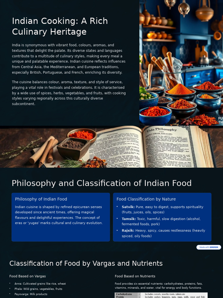 Indian Cooking A Rich Culinary Heritage | PDF | Indian Cuisine | Foods