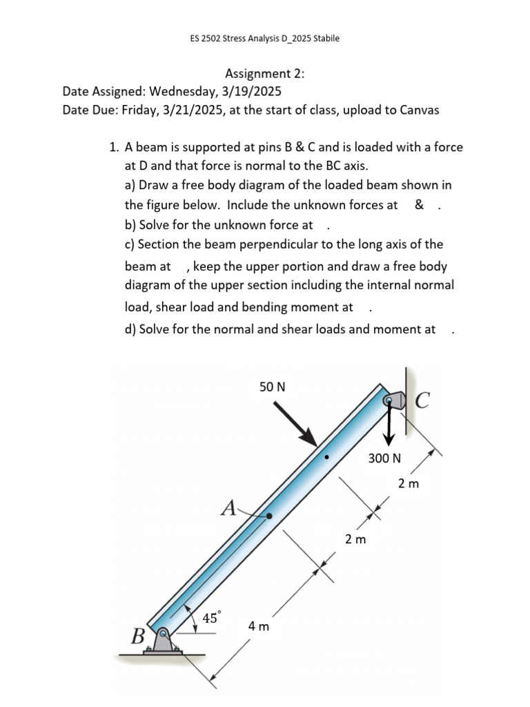 Assignment+2+ES2502+D 2025+stabile | PDF