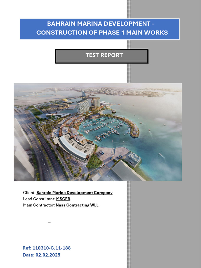 110310-C.11-188-Test Report - M16 Threaded Anchor Bolts (Mannai) | PDF