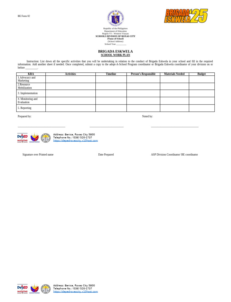 BE Form 2 | PDF