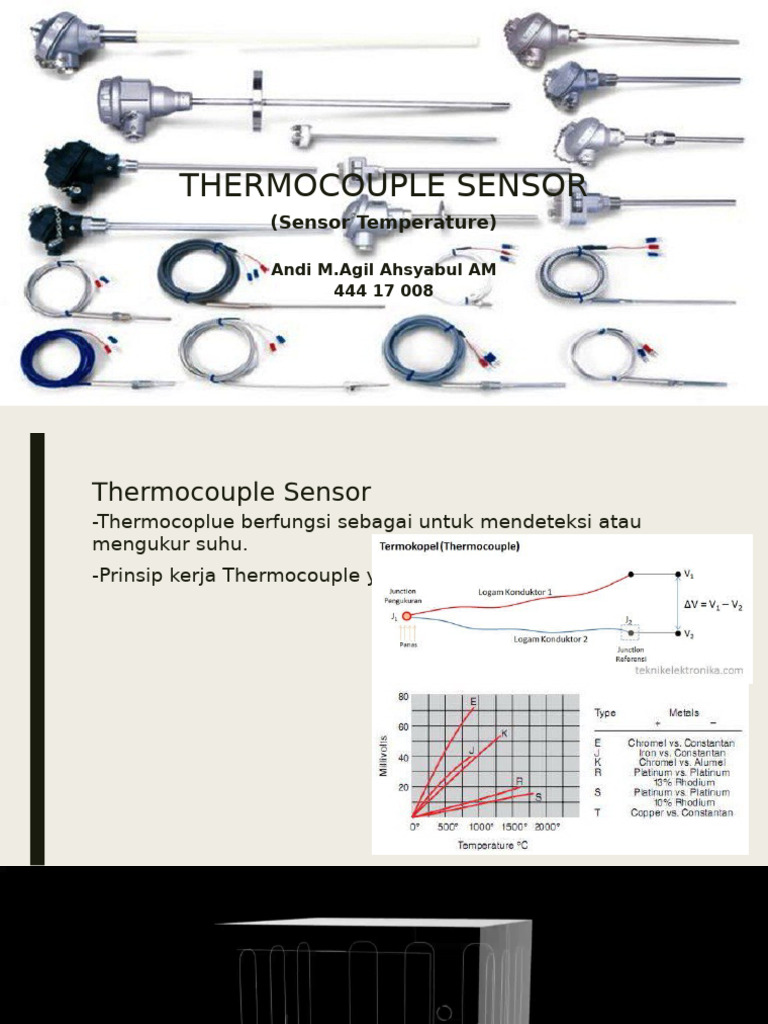 Thermocouple Sensor | PDF